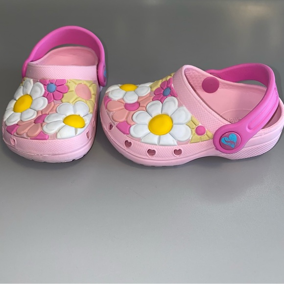 Skechers Kids Foamies Heart Charmer Water Shoe Sneaker, Pink/Multi, 5 Toddler - Picture 1 of 12